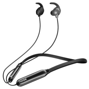 Noise sense Bluetooth Wireless Earphone with IPX5 Water resistant,Call vibration Alert , Voice Assistant (Black)